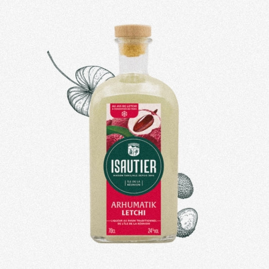 Rhum Arhumatik Litchi 24° ISAUTIER 70cl