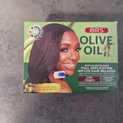 Kit défrisant à l'huile d'olive organic (plusieurs choix disponible)