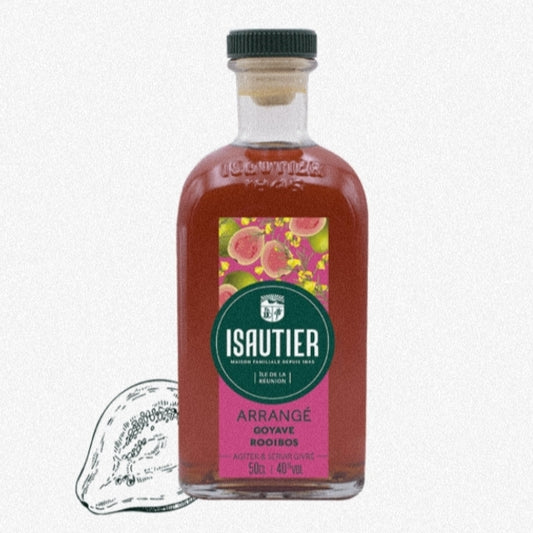 Rhum Arrangé Goyave Roobios 40° ISAUTIER 50cl