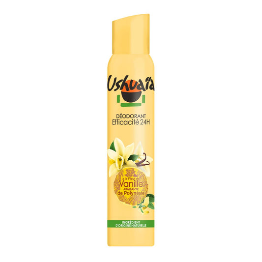 Déodorant spray Ushuaia Vanille Polynésie 200ml