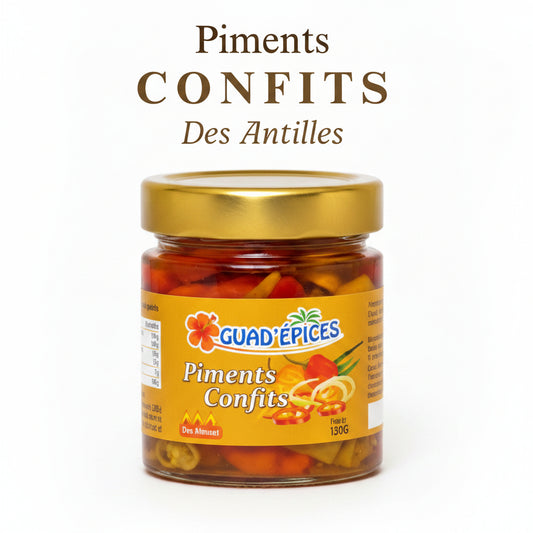Confit de piments fort 170g Guad épices