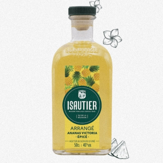 Rhum Arrangé Ananas Victoria 40° ISAUTIER 50cl