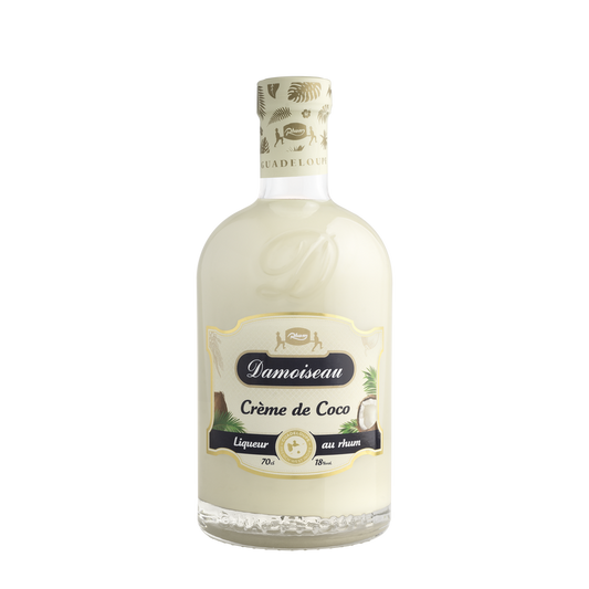 Rhum Crème de coco Damoiseau 18° 70 cl