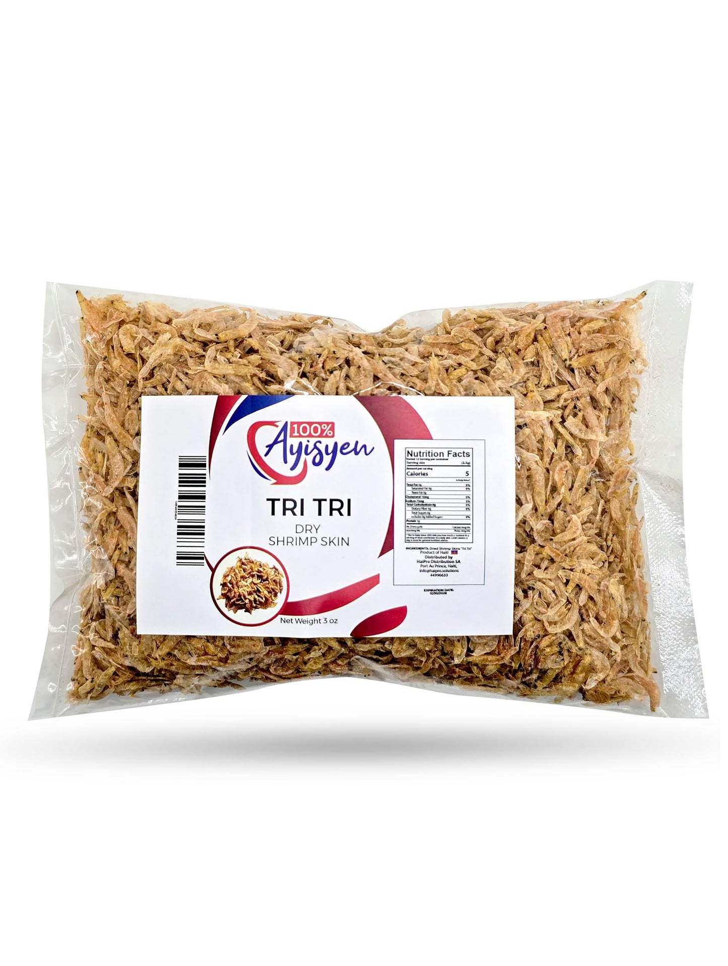 Tri Tri Haïti - Crevettes séchées 100g