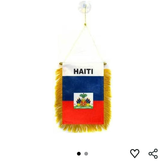 Fanion voiture Haïti