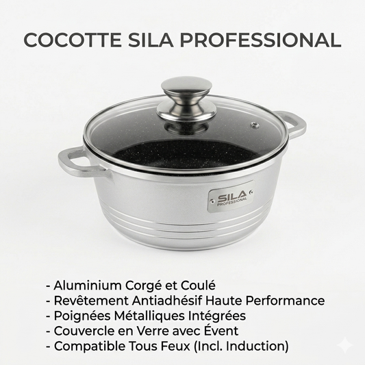 Marmite Cocotte professionnel Aluminium