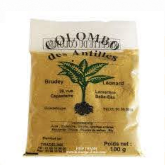 Poudre de colombo des Antilles 100g