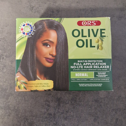 Kit défrisant à l'huile d'olive organic (plusieurs choix disponible)