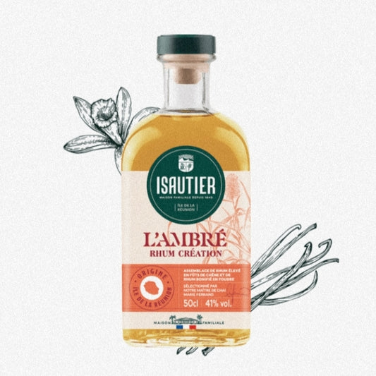 Rhum Création ambré 40° 50 cl Isautier