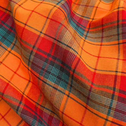 Tissus Madras Antillais Guadeloupe - par 50cm - 7 coloris - 150g/m2