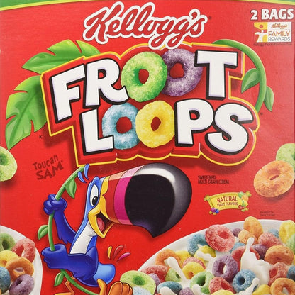 Céréales Froot Loops 43.6 Oz Kellogg's USA