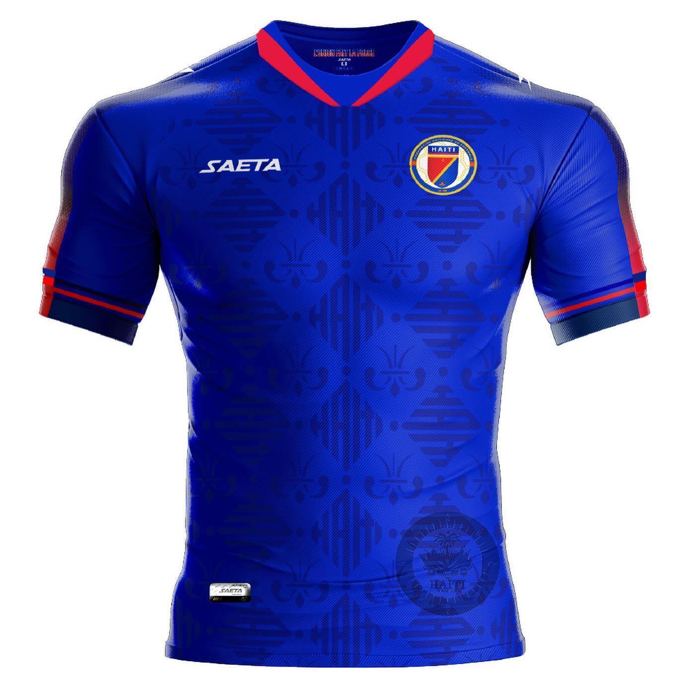 Maillot de Foot Haïti Bleu