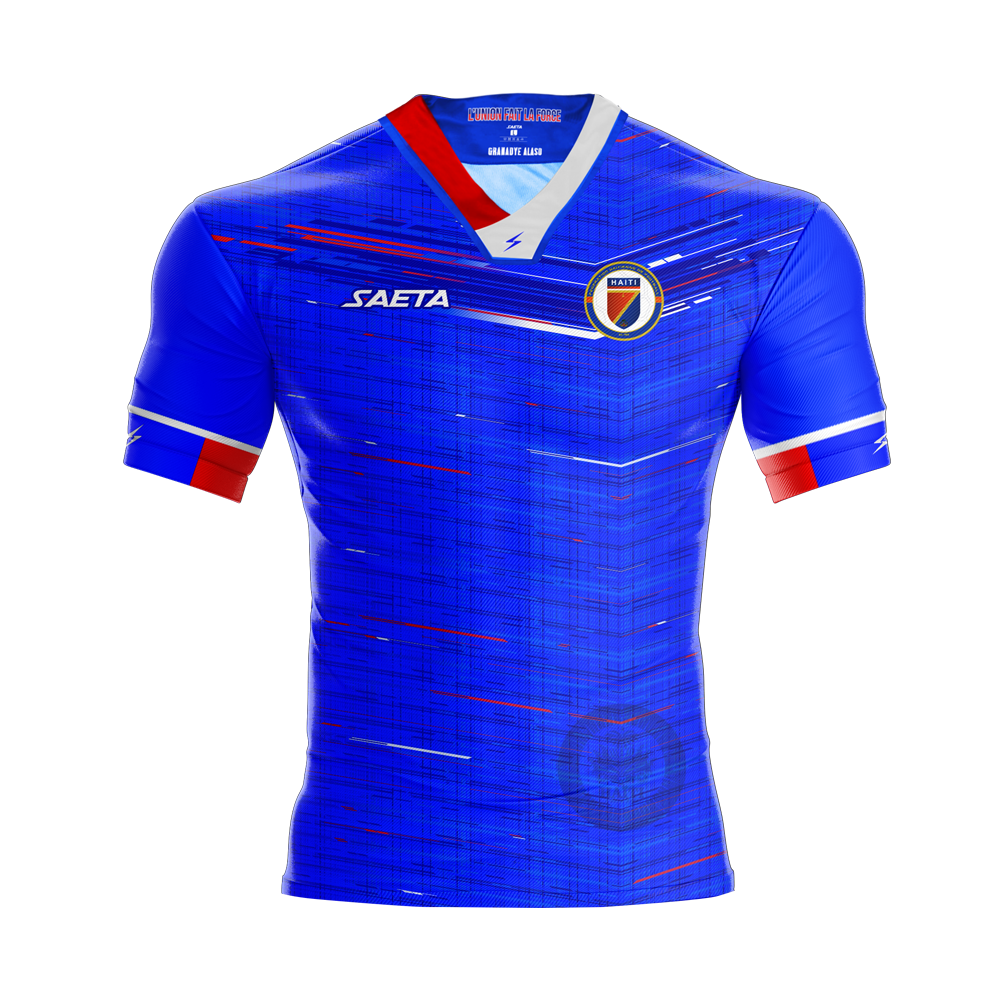 Maillot officiel Haïti 2021 - Réplique\Fans