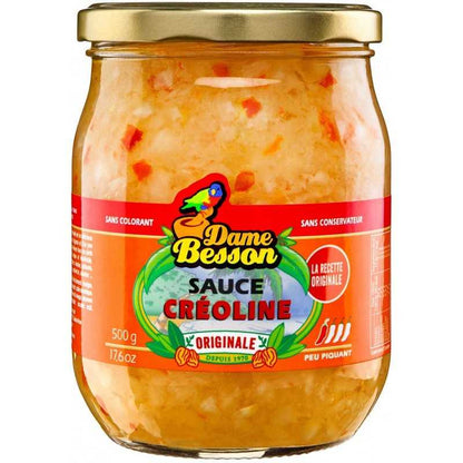 Sauce creoline originale  Dame Besson