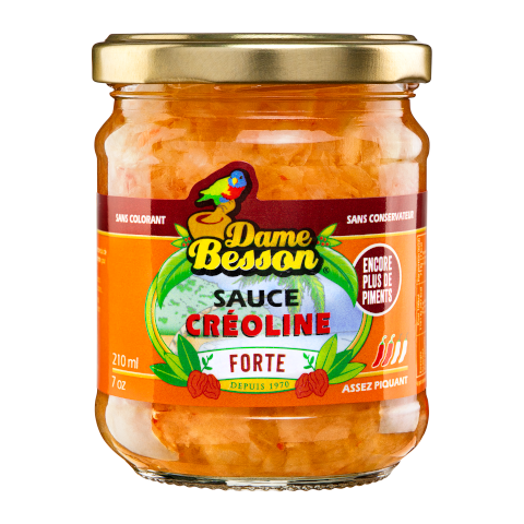 Sauce creoline forte 170g Dame Besson