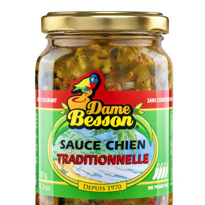 Sauce chien traditionnelle Dame Besson 320g - Lot de 6