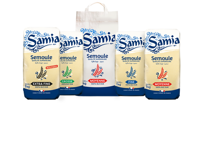Semoule Samia 1kg Qualité supérieur
