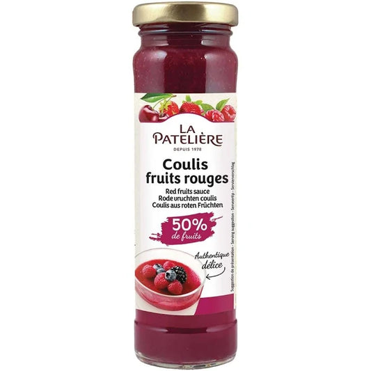 Coulis de 4 Fruits Rouge 160g 1 support multimédia sur 1