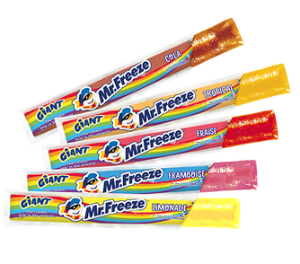 Mister Freeze sucettes à glacer Classic 20×45ml