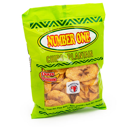 Chips Banane Plantain Number One 85g X 12 (Carton)