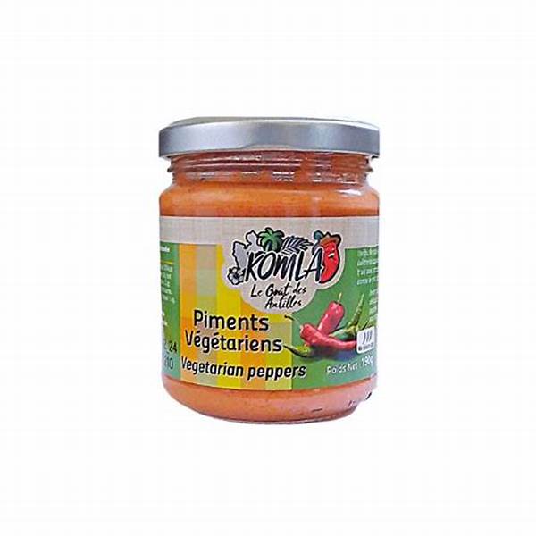 Purée de piment végétarien 190g Komla