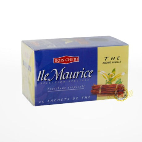 Thé Bois Chéri arôme vanille Ile Maurice (25 sachets)