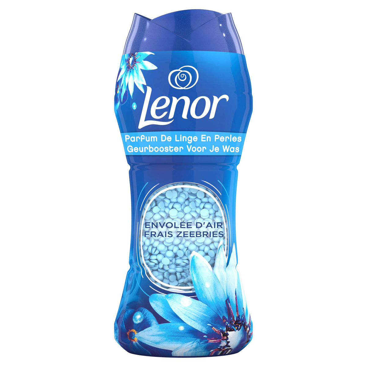 Lenor Parfum De Linge En Perles, Environ 41 Lavages, Parfum Envolée d'Air, Jusqu'à 12 Semaines De Fraîcheur Continue, Même Dans L'Armoire, Intensité Personnalisable, Grand Forma