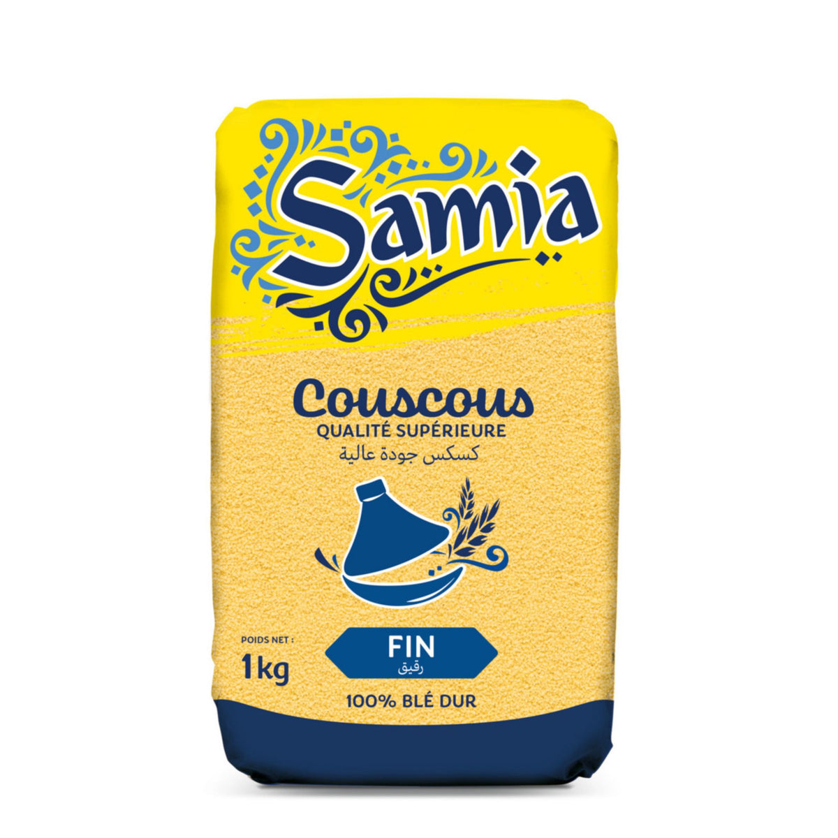 Couscous Samia 1kg Qualité supérieure