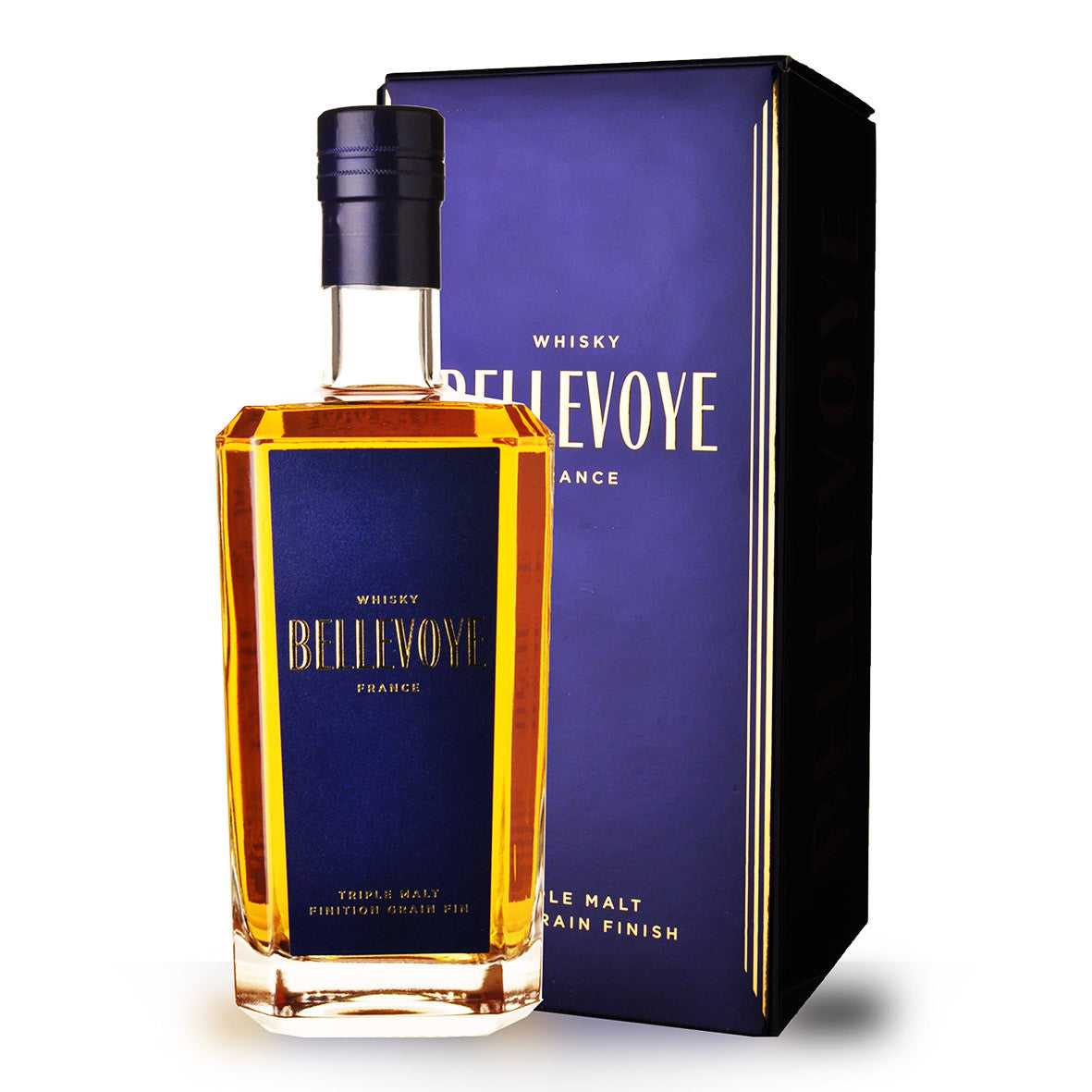 Whisky Bellevoye Bleu Fine Grain Finish 70cl - Etui