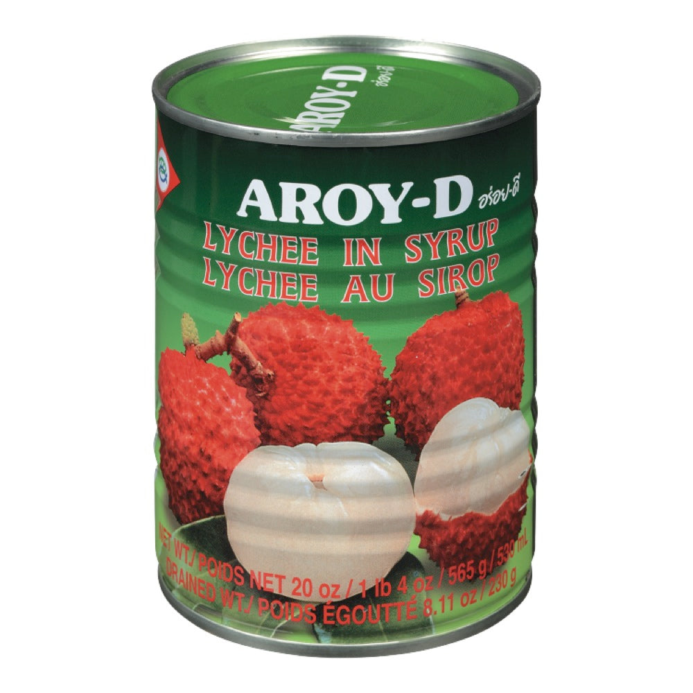 Fruits au sirop litchis dénoyautés 565g