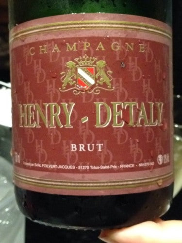 Champagne Brut Henry Detaly 75cl