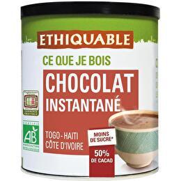 Chocolat en Poudre Bio Ethiquable Haïti-Togo-Cote d'Ivoire 425g