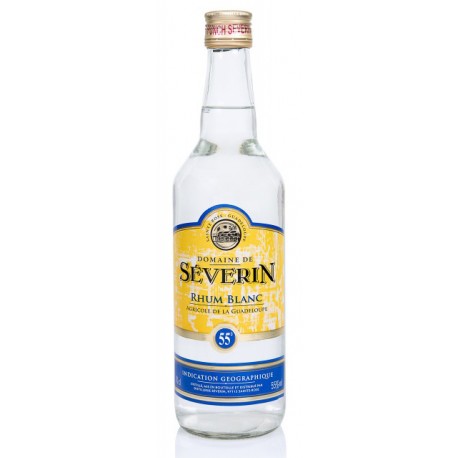 Rhum blanc agricole SEVERIN 55° 70cl Guadeloupe