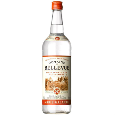 Rhum agricole marie galante bellevue 50% 100cl