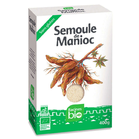 Semoule de manioc bio et sans gluten 400g