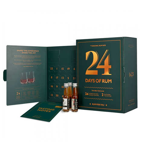 Calendrier de l'avent - 24 DAYS OF RUM - EDITION 2023 - 24 X 2CL - 48CL - 43,2°