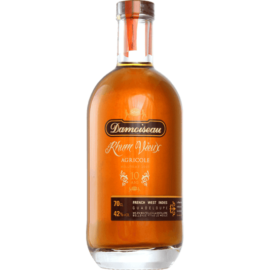 Rhum Vieux Damoiseau 10 ANS - MILLÉSIME 2001 - RHUM HORS D'ÂGE - 42° - 70cl