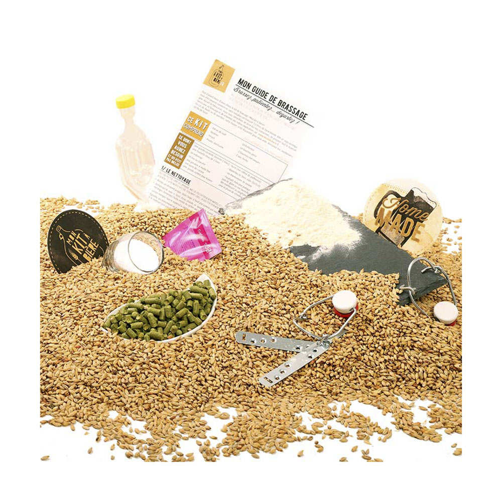 Kit de brassage de bière blonde artisanale 5L - Mon kit à bière