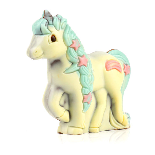 Licorne au chocolat au lait bleus