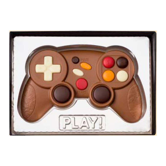Manette de jeux vidéo au chocolat au lait