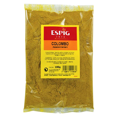 Colombo épices antillaises 100g Espig