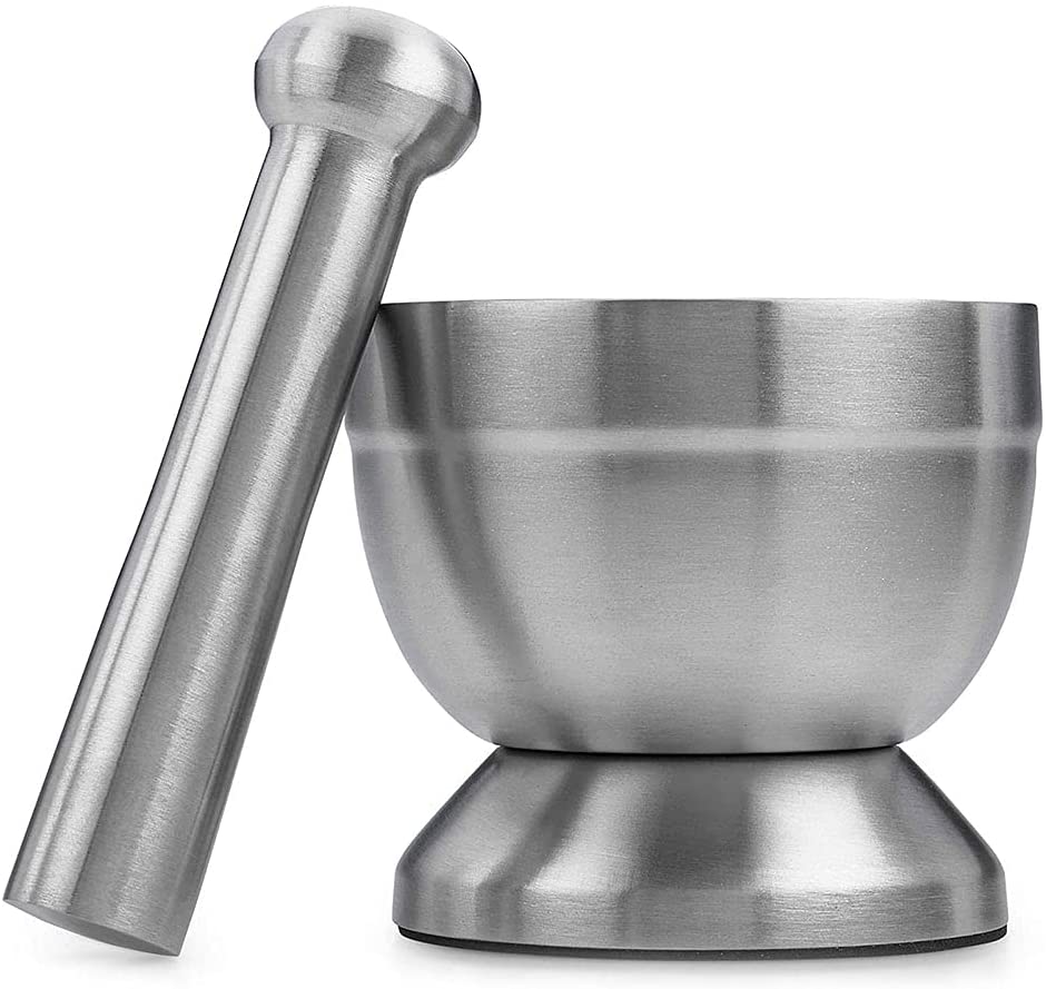 Pilon Mortier en inox – Antilles sur Tarn