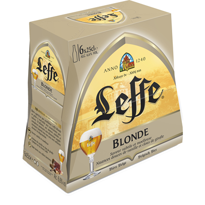Bière blonde 6.6°  Leffe
