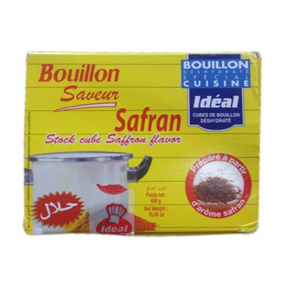 Bouillon saveur safran Halal 456 g Idéal