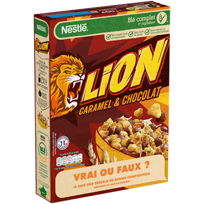 Céréales au blé complet 400 g Lion