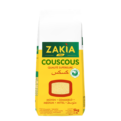 Couscous Moyen 5 kg Zakia halal