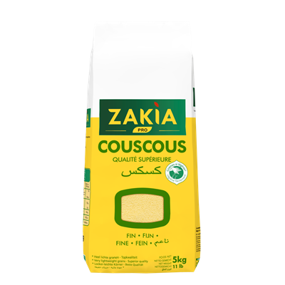 Couscous fin 5 kg Zakia halal