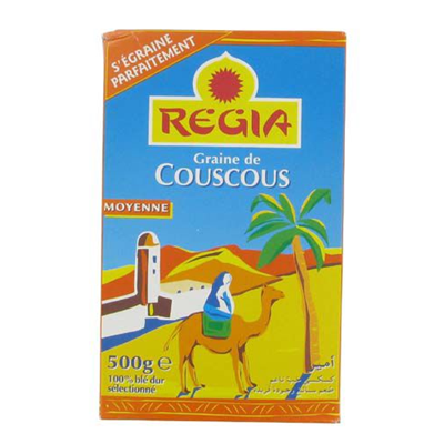 Couscous grain moyen 500 g Regia