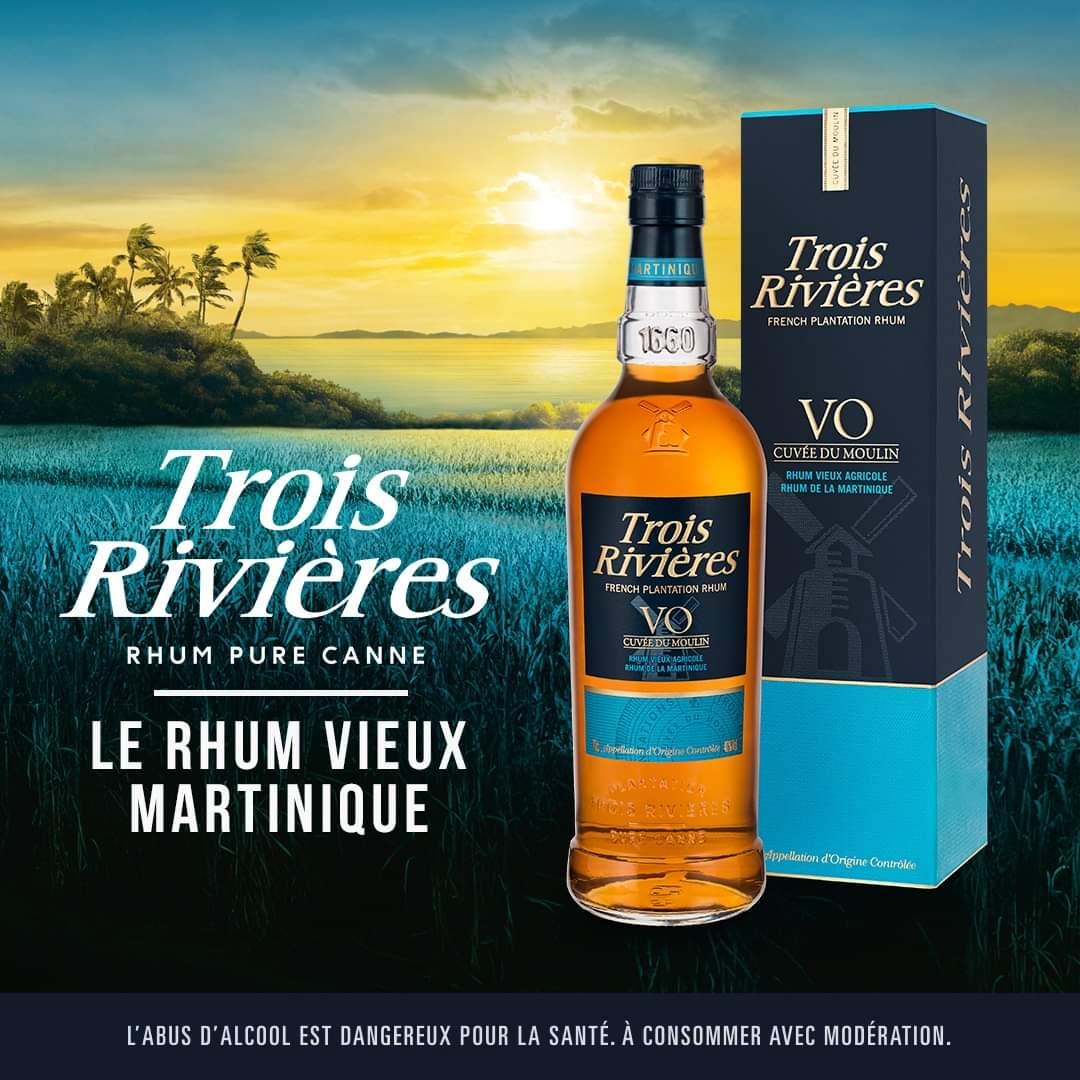 Rhum vieux agricole Trois Rivières Cuvée du Moulin-V. O  70 cl