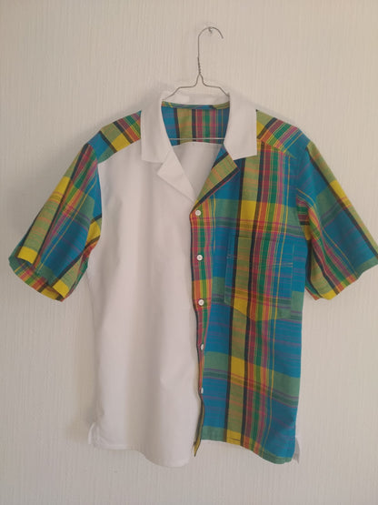 Chemise madras sur mesure